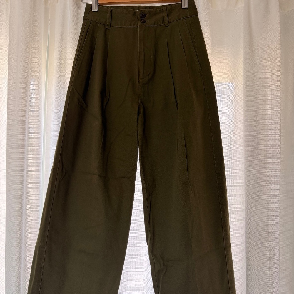 Madewell Relaxed Wide Leg Trouser
